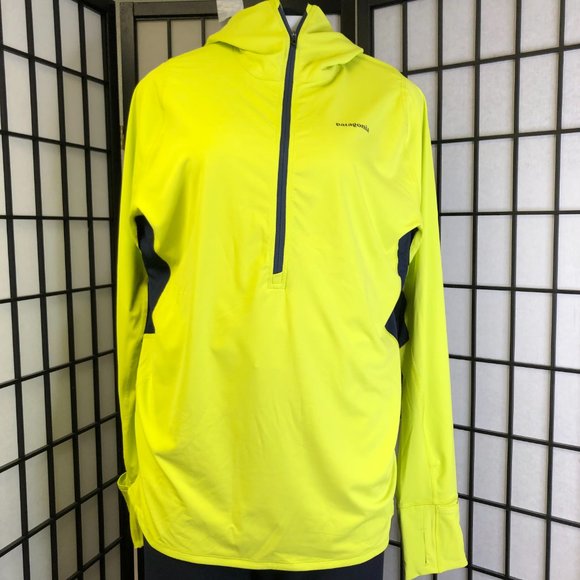 Patagonia Other - Patagonia Men Cycling Hooded light weight jersey mesh back , sz large NWOT